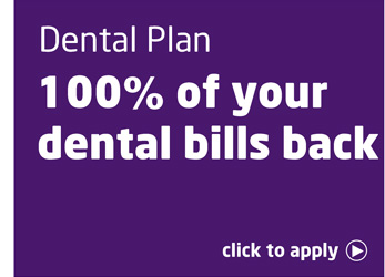 100% of your dental bills back